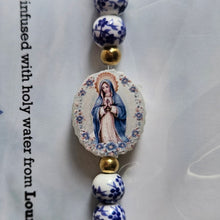 Load image into Gallery viewer, HOLY WATER MIRACULOUS MARY PORCELAIN BRACELET