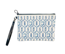 Load image into Gallery viewer, Marian Apparition Wristlet | Catholic Rosary Pouch, Magnificat Bag