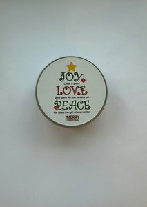 Holiday Candle Tins