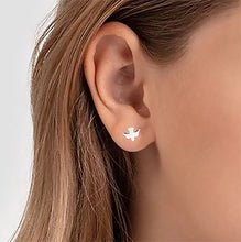 Load image into Gallery viewer, Holy Spirit Post Earrings E0225BPSS
