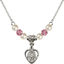 Load image into Gallery viewer, Miraculous Beaded Necklace - Pink or Crystal

