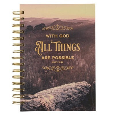 With God all Things are Possible Journal