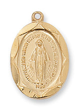 Load image into Gallery viewer, Beveled Edge Miraculous Medal
