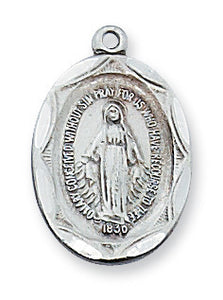 Beveled Edge Miraculous Medal